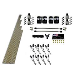 Nitrous Plumbing Kit, V8, SSV Nozzle Intake Plumbing Kit, w/ All Necessary Hardware