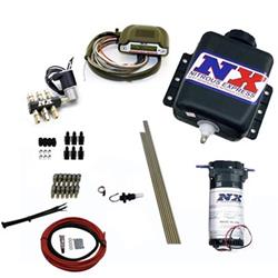 Water/Methanol Injection System, Gas, Stage 3, Direct Port, 6-Cylinder, Hard Lines, Kit