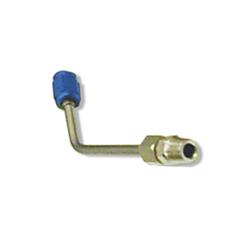 Nitrous Plate; Stainless Steel Solenoid To Plate Connector; Hitman; Stage 6; ProPower; Blue