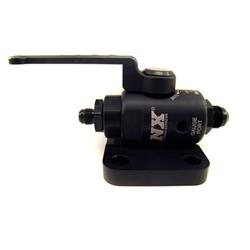 Nitrous Valve, Remote Shutoff, D-6 Male Inlet/Outlet, Each