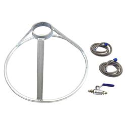Nitrous Bottle Transfer Kit, Complete, w/Stand, Control Valve, Lines