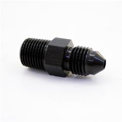 Fitting, Adapter, AN to NPT, Straight, Brass, Black Anodized, -3 AN, 1/8 in. NPT, Each