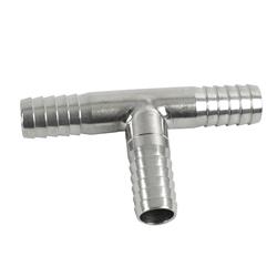 Adapter Fitting; Pipe Fitting; Hose Barb T; 3/8