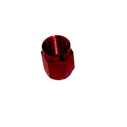 Adapter Fitting; Pipe Fitting; B-Nut; -3 AN; Red