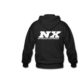 Express yourself with an official Nitrous Express NX logo hooded sweatshirt! These cotton-constructed...