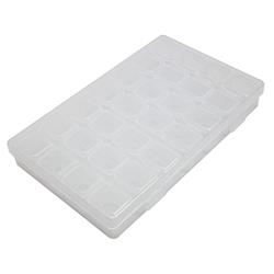 Nitrous Oxide Jet Holder, Plastic, Clear, 28 Compartments, Each