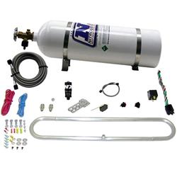 CO2 Cooling System, 15 lb Bottle, Remote Mount Solenoid, Intercooler Spray Bar, For CO2, Kit