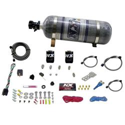 Nitrous System, 12 lb Bottle, Ford EFI Race Kit, Single Nozzle, 100-150-200-250 HP, Kit