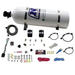 Nitrous System, 15 lb Bottle, Ford EFI Race Kit, Single Nozzle, 100-150-200-250 HP, Kit