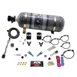 Nitrous System, 12 lb Bottle, GM EFI, Dual Nozzle Kit, 100-300 HP, Kit