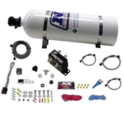 Nitrous Oxide, Proton, Wet, 35, 50, 75, 100, 125, 150 hp, 15 lb Bottle, Universal, Microswitch Activation, Kit