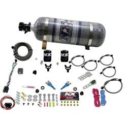 Nitrous System, 12 lb bottle, for Nissan/ Infiniti Kit, Dual Nozzle, 35-150 HP, Kit