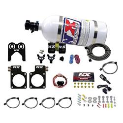 Nitrous Oxide System, GT-R R35, Wet Style, Throttle Body Spacer Plate, Bottle, 10 lbs. Capacity, Nissan, Kit