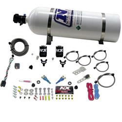 Nitrous System, 15 lb Bottle, BMW, EFI, All, Dual Nozzle, 50-300 HP, Kit
