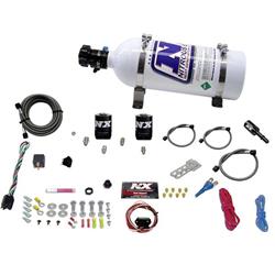 Nitrous System, 5 lb Bottle, Hemi/SRT8 Kit, Single Nozzle, Fly-By-Wire, 35-150 HP, Kit