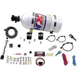Nitrous System, 10 lb Bottle, Hemi/SRT8 Kit, Single Nozzle, Fly-By-Wire, 35-150 HP, Kit