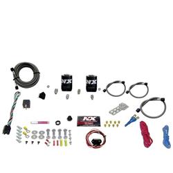 Nitrous Oxide System, EFI Single Nozzle, Wet, 35-150 hp, No Bottle, White, Chevy, Kit