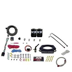 Nitrous Oxide System, Wet, Throttle Body Spacer Plate, No Bottle, Cadillac, Chevy, GMC, 6.2L, Kit