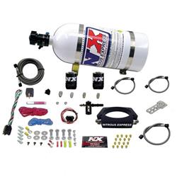 Nitrous System, Wet, 50-300 hp, 10 lb. Bottle, Chevy, Corvette/Camaro, 6.2L, Kit