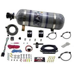 Nitrous System, Wet, 50-300 hp, 12 lb. Bottle, Chevy, Corvette/Camaro, 6.2L, Kit