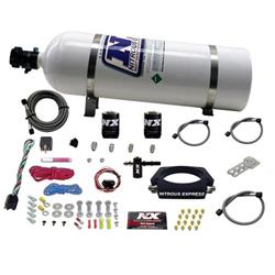 Nitrous System, Wet, 50-300 hp, 15 lb. Bottle, Chevy, Corvette/Camaro, 6.2L, Kit