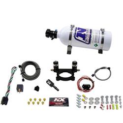 Nitrous Oxide System, Mopar Plate, Throttle Body Spacer Plate, Wet, +100 hp, 5 lb. Bottle, White, Dodge, Kit