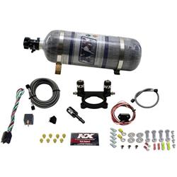 Nitrous Oxide System, Scion/Subaru Nitrous Plate, Wet, +100 hp Max, 12 lb. Bottle, Aluminum, White, Kit