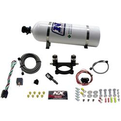 Nitrous Oxide System, Scion/Subaru Nitrous Plate, Wet, +100 hp Max, 15 lb. Bottle, Aluminum, White, Kit
