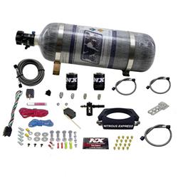 Nitrous Oxide Injection System Kit, LT2 C8 NITROUS PLATE SYSTEM (50-300HP) W/COMPOSITE BOTTLE