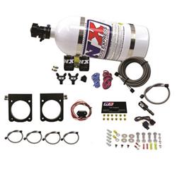 Nitrous Oxide System, Gen-V Viper, Throttle Body Spacer Plate, Wet, 10 lb. Bottle, White, Dodge, SRT, Kit