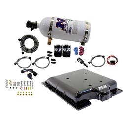 Nitrous Oxide Systems, Supercharger Lid System, 100-300 HP, Wiring, Hardware, 10 lb Aluminum Bottle, Dodge, Hellcat, Demon, Kit