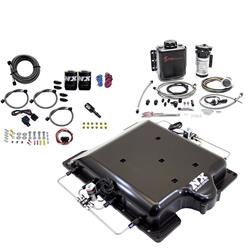 Nitrous Oxide Systems, Supercharger Lid System, Water/Methanol, 100-300 HP, Wiring, Hardware, No Bottle, Dodge, Hellcat, Demon, Kit