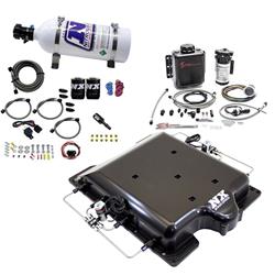 Nitrous Oxide Systems, Supercharger Lid System, Water/Methanol, 100-300 HP, Wiring, Hardware, 5 lb. Bottle, Dodge, Hellcat, Demon, Kit