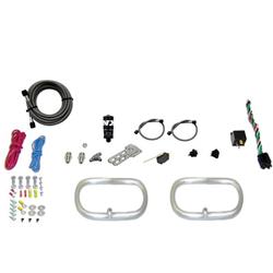 Nitrous System, Dual Intercooler Ring Kit, 2 - 6 X 6 Rings, No Bottle