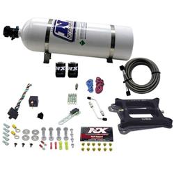 Nitrous System, 15 lb Bottle, 4150 4-Barrel/Gas, Kit