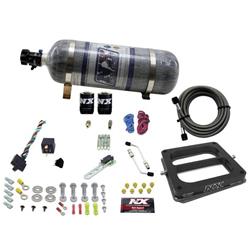 Nitrous System, 12 lb Bottle, Dominator/Gas, 50-100-150-200-250-300 HP, Kit