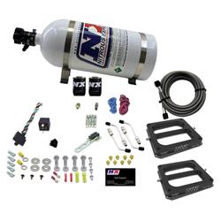 Nitrous System,10 lb bottle, Dual/Dominator/Gas, 50-100-150-200-250-300 HP, Kit