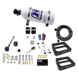 Nitrous System, 5 lb Bottle, Dual/Dominator/Alcohol, 50-100-150-200-250-300 HP,  Kit
