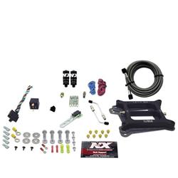 Nitrous Oxide System, Hitman Plus, Wet, 100-200 hp, Square Bore, 4-Barrel, No Bottle, Kit