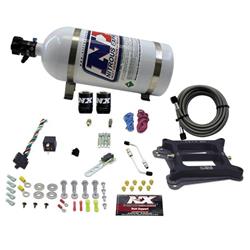 Nitrous System, 10 lb Bottle, 4150 4-Barrel/Gas, 100-200-300-400-500 HP, Kit