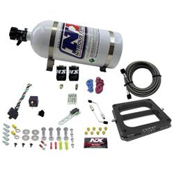 Nitrous System, 10 lb Bottle, Dominator/Gas, 100-200-300-400-500 HP, Kit
