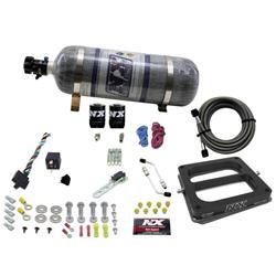 Nitrous System, 12 lb Bottle, Dominator/Gas, 100-200-300-400-500 HP, Kit