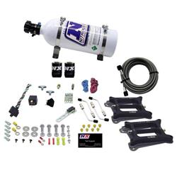 Nitrous System, 5 lb Bottle, Dual 4150/Alcohol, 100-200-300-400-500 HP, Kit