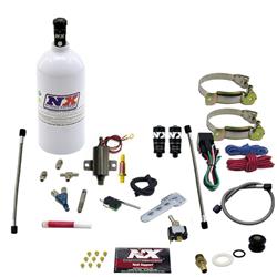 Nitrous System, Powersport, 2 Cylinder, Single Carburetor, 50 Max Horsepower, White Bottle, Kit