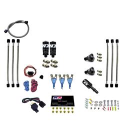 Nitrous Oxide Injection System Kit THREE CYLINDER EFI "PIRANHA" SYSTEM, NO BOTTLE