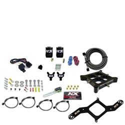 Nitrous Oxide System, Billet Crossbar, Wet Style, Square Bore Plate, Kit