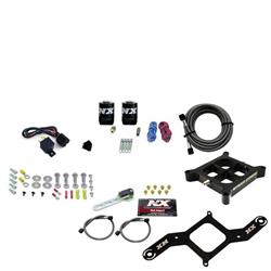 Nitrous Oxide System, Single Entry Billet Crossbar, Wet Style, Square Bore Plate, Kit