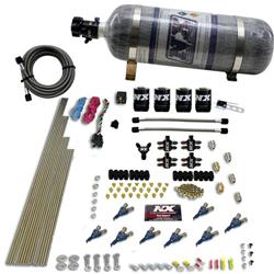 Nitrous System, 12 lb Bottle, 8-Cyl Alcohol Kit, 250-350-450-550 HP, Kit