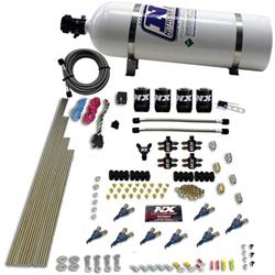 Nitrous System, 15 lb Bottle, 8-Cyl Alcohol Kit, 250-350-450-550 HP, Kit