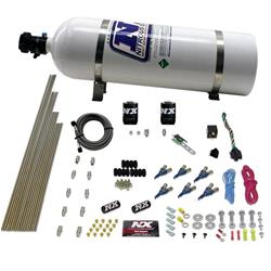 Nitrous System, 15 lb Bottle, 6-Cyl Gas Kit, 150-225-300-375 HP, Kit